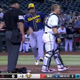 An obviously hobbled Daniel Vogelbach scored as the Diamondbacks hit a new low.